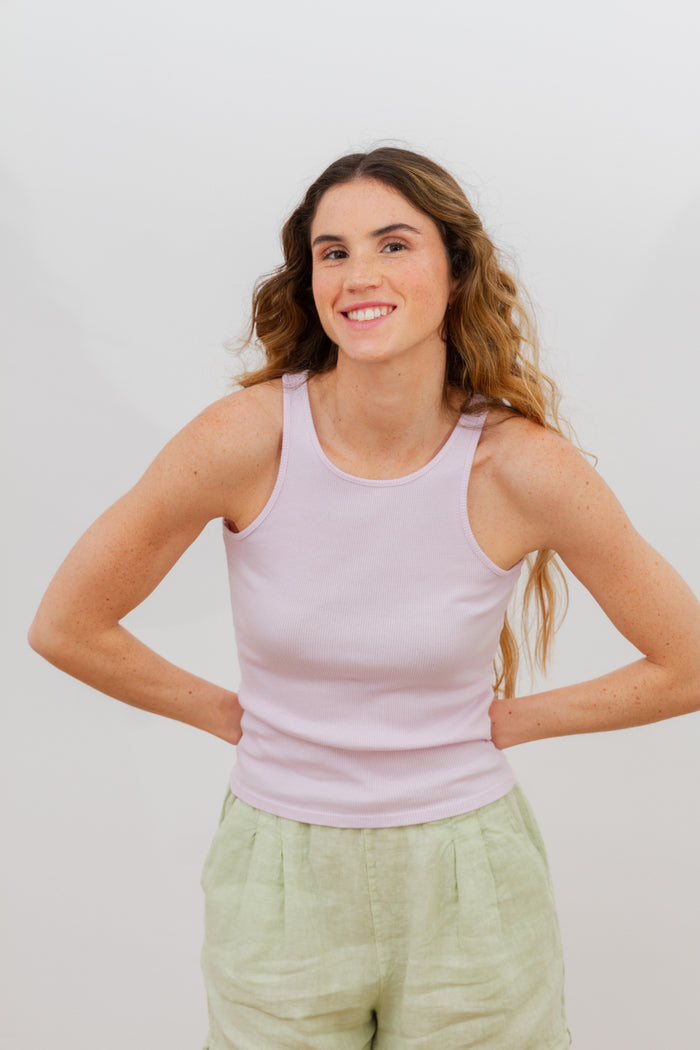 RIBBED GET TOP