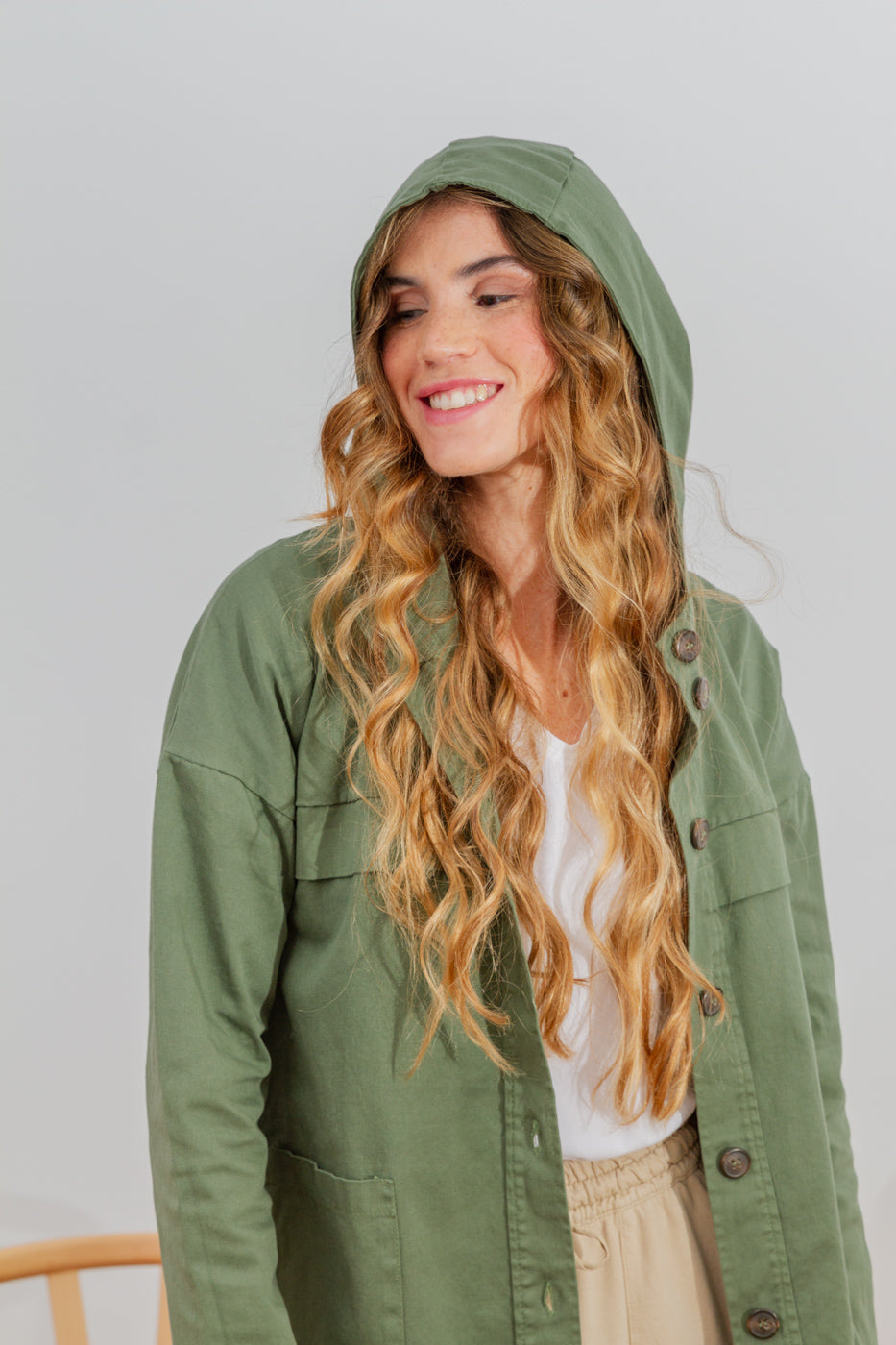 CHAQUETA POWER CAPUCHA