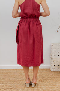 UNIQUE MIDI SKIRT