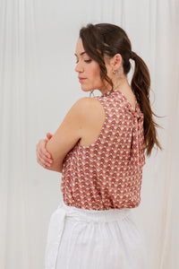 REVERSIBLE WOMAN BLOUSE