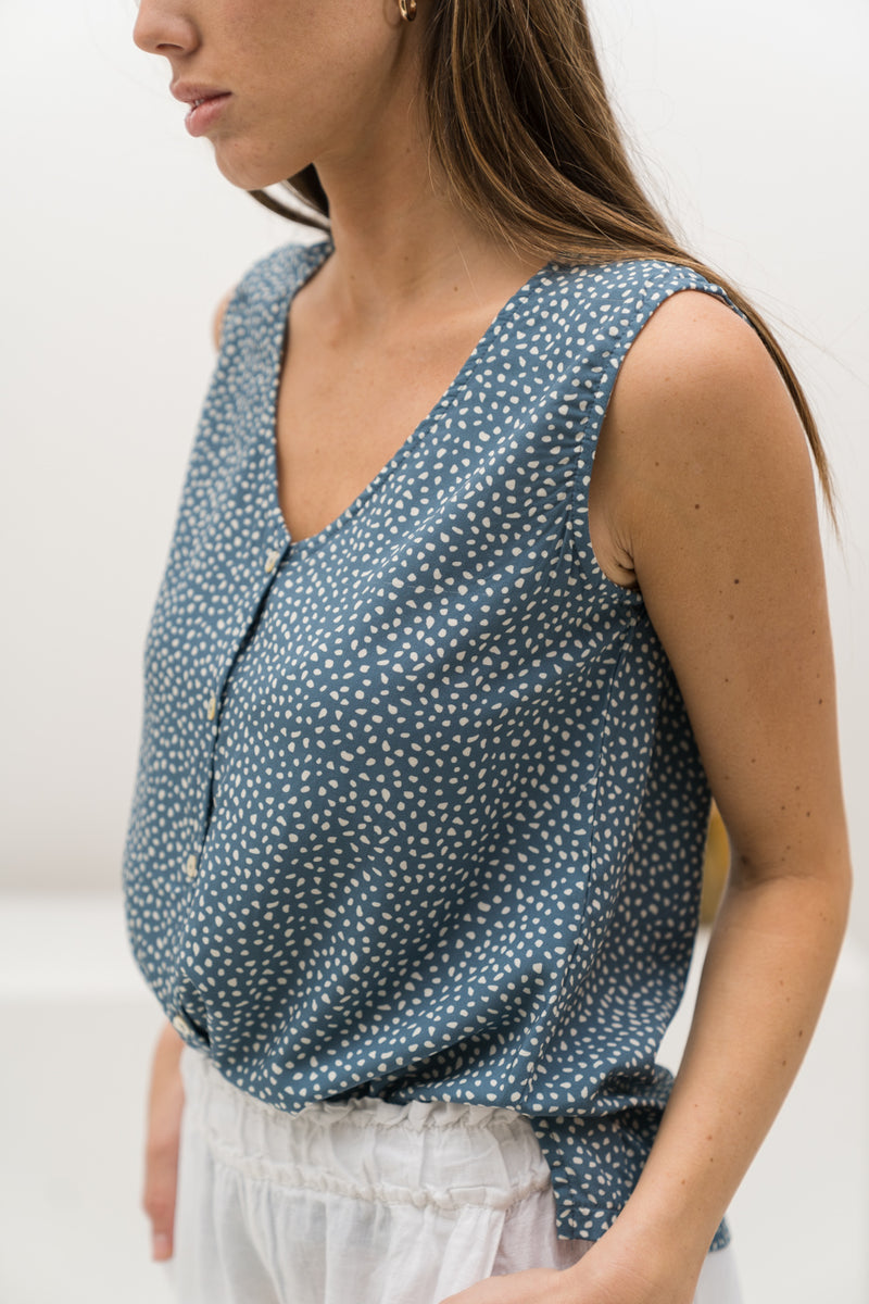 BLUSA ESTAMPADA CAPELLA