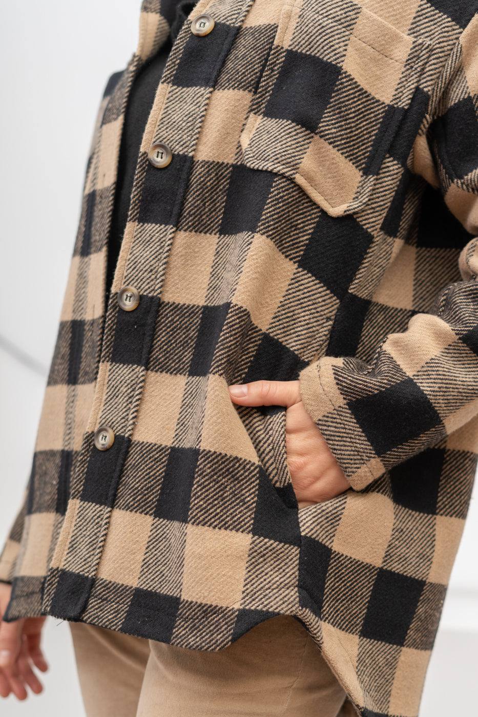 CHECKED OVERSHIRT